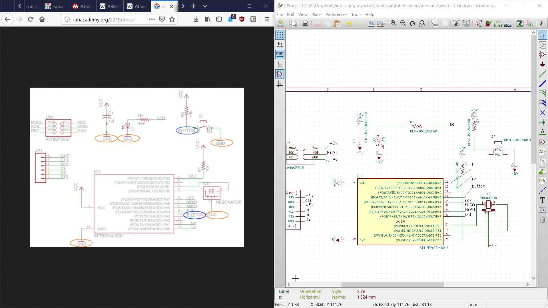  PICTURE ABOUT USING THE KICAD 